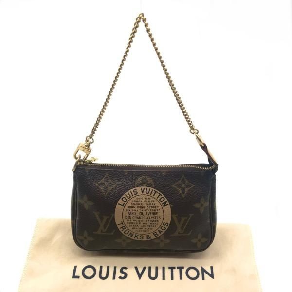 Louis Vuitton Monogram Mini Chain Hand Pouch