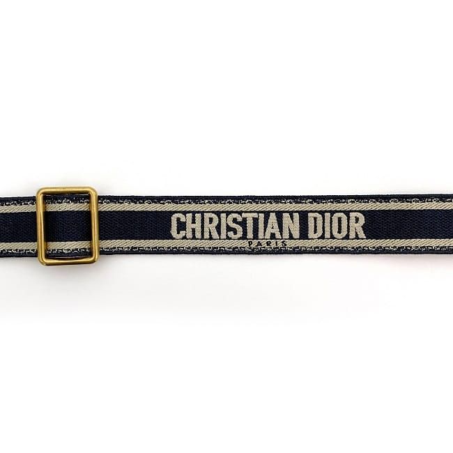 Christian Dior Shoulder Strap Navy — view 5