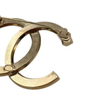 Chanel Brooch Abc335 A24 C Square Rhinestone Gold Black — view 7
