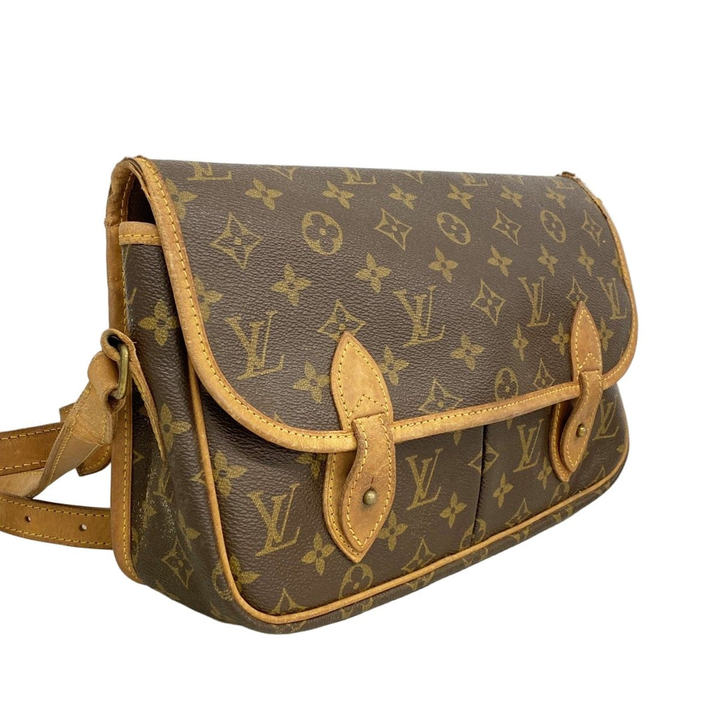 Louis Vuitton Shoulder Bag Monogram Givesiere MM Brown — view 2