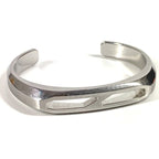 Hermes Bangle Delta Cuff SS Silver — view 2