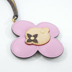 Louis Vuitton Monogram Bag Charm Vivienne Strap Brown Marron — view 2