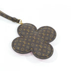 Louis Vuitton Monogram Bag Charm Vivienne Strap Brown Marron — view 3