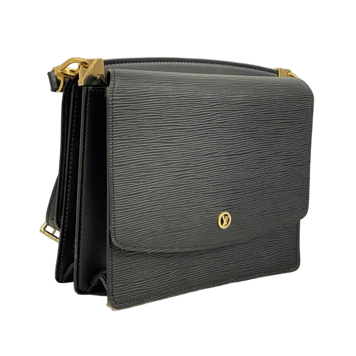 Louis Vuitton Shoulder Bag Epi Grenelle Noir — view 2