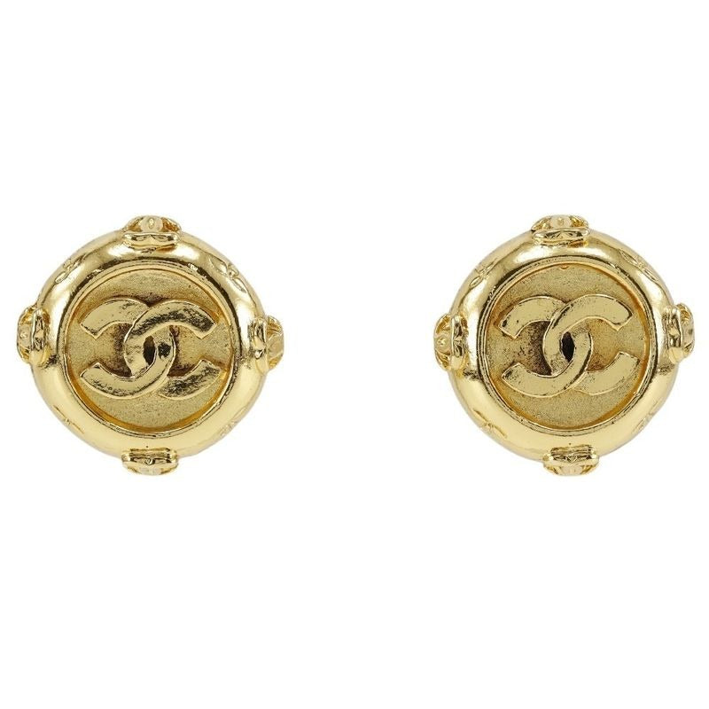 Chanel Gold Plated 20.3 g Earrings — view 2