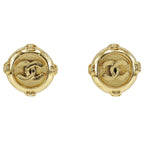 Chanel Gold Plated 20.3 g Earrings — view 2