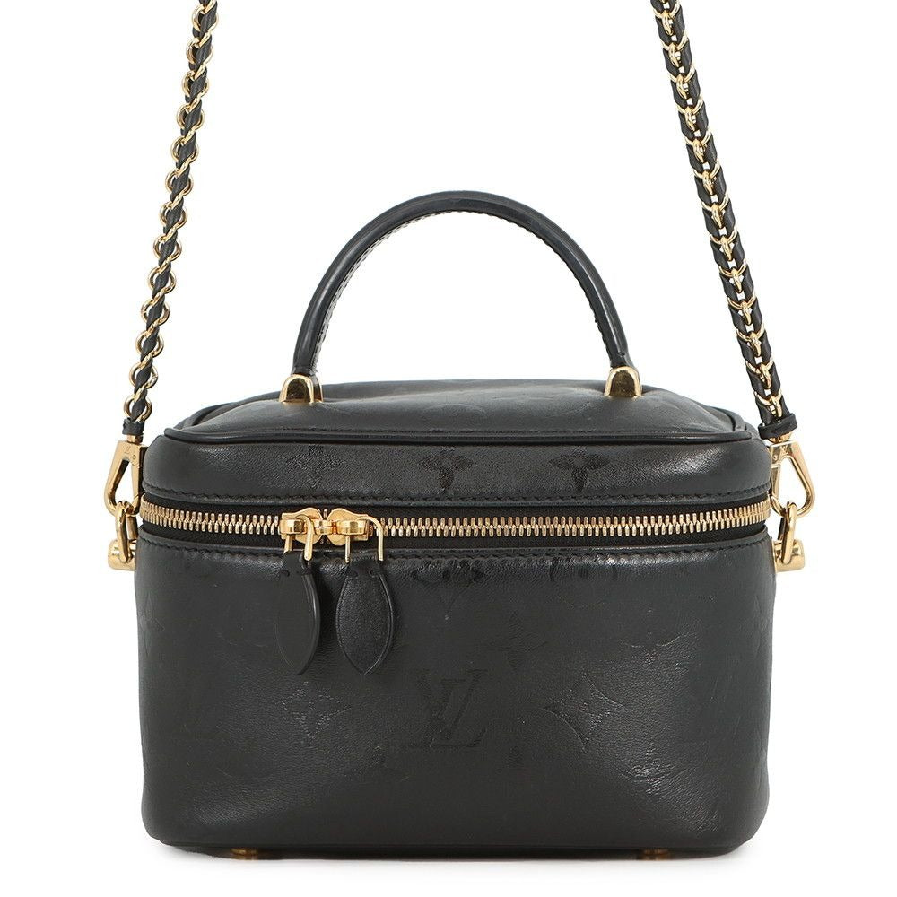 Louis Vuitton Handbag Monogram Ink Vanity PM Bag Black Noir