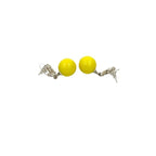 Chanel Coco Mark Motif Metal Rhinestone Earrings Accessories 04A — view 4