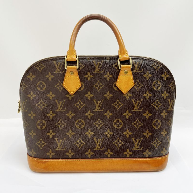 Louis Vuitton Monogram Alma Bag Handbag Brown — view 2