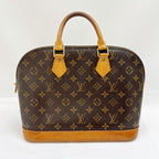 Louis Vuitton Monogram Alma Bag Handbag Brown — view 2