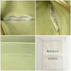 Bottega Veneta Bifold Long Wallet Light Yellow Cassette — view 4
