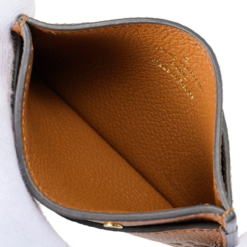 Louis Vuitton Card Case Holdere Surple Cognac — view 6