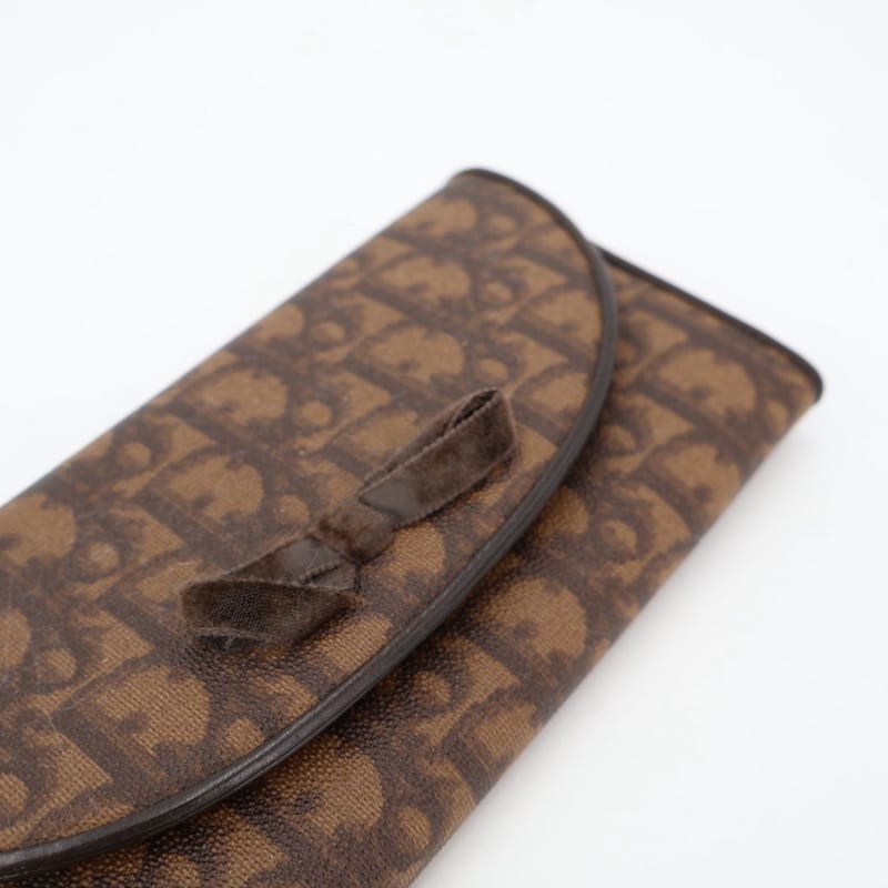 Christian Dior Long Wallet Brand With Zipper — view 8