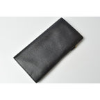 Prada Wallet Long 1 M1302 Saffiano Shape Pressed Leather Nero — view 3