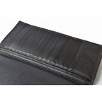 Prada Wallet Long 1 M1302 Saffiano Shape Pressed Leather Nero — view 7