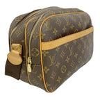Louis Vuitton Shoulder Bag Monogram Reporter PM Brown — view 2