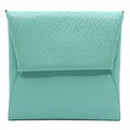 Hermes Bastia GM Coin Case A Stamp Manufactured In 2017 Chevre Aqua