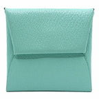Hermes Bastia GM Coin Case A Stamp Manufactured In 2017 Chevre Aqua