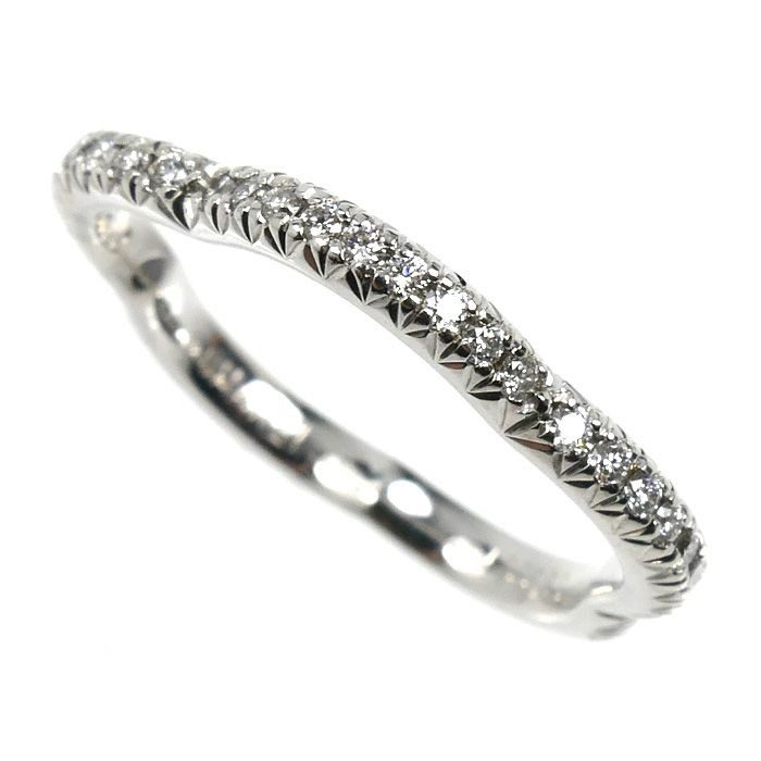 Chanel 18k White Gold Camellia Diamond Ring 48