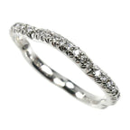 Chanel 18k White Gold Camellia Diamond Ring 48