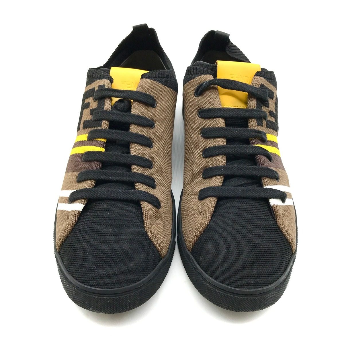 Fendi Low Cut Knit Sneakers 7 — view 3