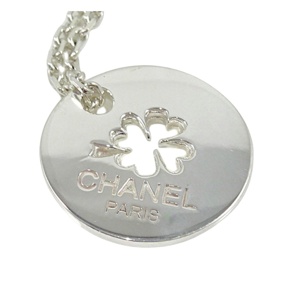 Chanel Clover Cambon Chain Necklace