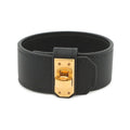 Hermes Bracelet Kelly Twist PM Black Gold Swift Ed T2