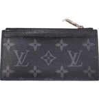 Louis Vuitton Monogram Eclipse Coin Card Holder