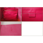 Celine Tote Cabas Bi-cabas Calf Bicolor Hibiscus Orange — view 6