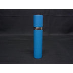 Hermes Perfume Case Refillable Atomizer Blue Leather Portable — view 3