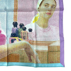Hermes Scarf Silk Regard de Soie Gaze Multicolor — view 6