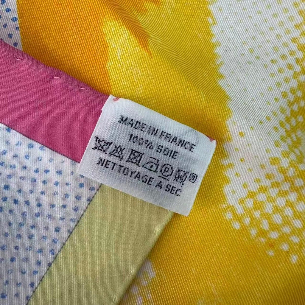 Hermes Scarf Silk Regard de Soie Gaze Multicolor — view 7