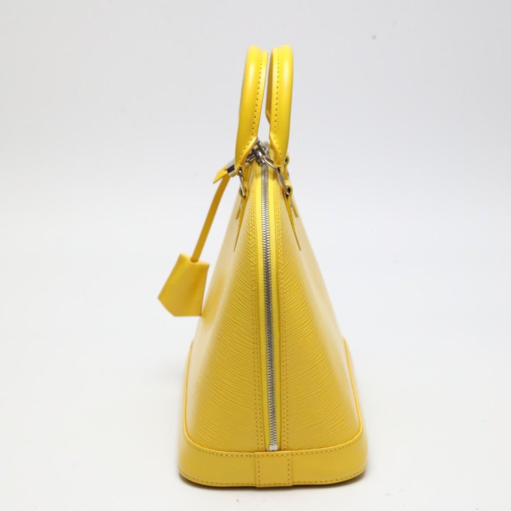Louis Vuitton Epi Handbag Alma Citron — view 4