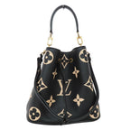 Louis Vuitton Neo Noe MM Bicolor Monogram Empreinte Black Handbag