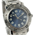 Hermes Watch Quartz Clipper Divers Navy Silver