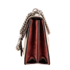 Gucci Blooms Dionysus Beige Burgundy Supreme Canvas Shoulder Bag — view 3