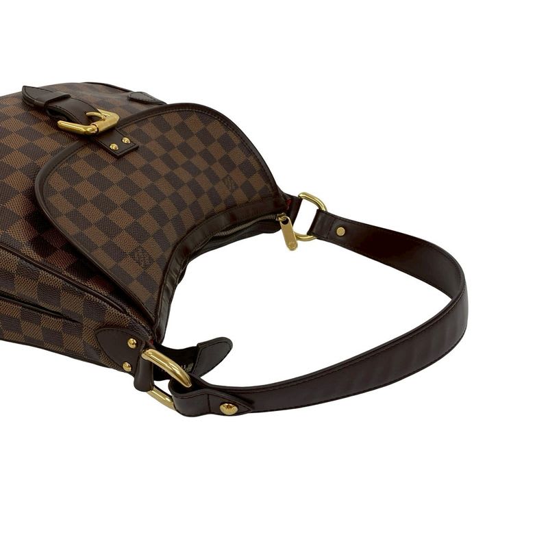 Louis Vuitton Highbury Damier Ebene Leather Semi-One Tote Bag