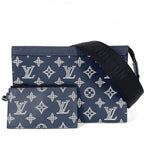 Louis Vuitton Shoulder Bag Monogram Shadow Gaston Wearable Wallet