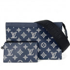 Louis Vuitton Shoulder Bag Monogram Shadow Gaston Wearable Wallet — view 2