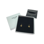 Celine Earrings Heart & Logo Gold Color Accessories — view 2