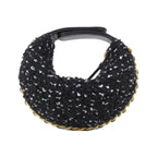 Chanel Pouch Wool Tweed Black Mat — view 2