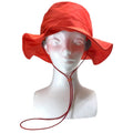 Dior Parley Collaboration Hat Safari Logo Polyester Orange