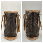 Louis Vuitton Monogram Bucket GM Shoulder Bag Brown — view 2