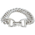 Hermes Petits Champs Petit Chien Silver Bracelet