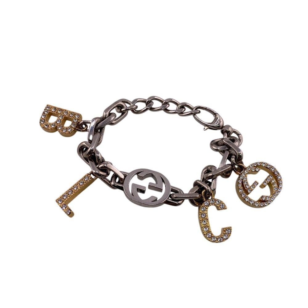 Gucci Hacker Project Metal Bracelet Silver