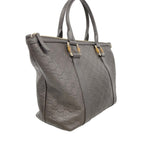 Gucci Tote Guccissima Bamb Leather Brown Champagne Gold — view 2