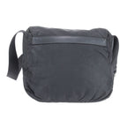 Prada Tessuto Nylon Triangle Logo Leather Shoulder Bag Crossbody Messenger Tote — view 2