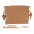 Loewe Flamenco Clutch Nano A411 Fc6 X01 2-Way Bag Shoulder Calf Warm Desert