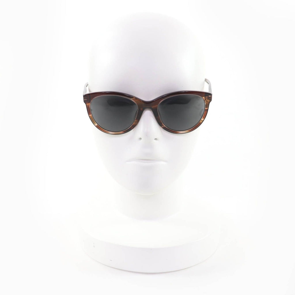 Chanel CC Logo Sunglasses Eyewear Clear Brown 52 20 140 — view 3