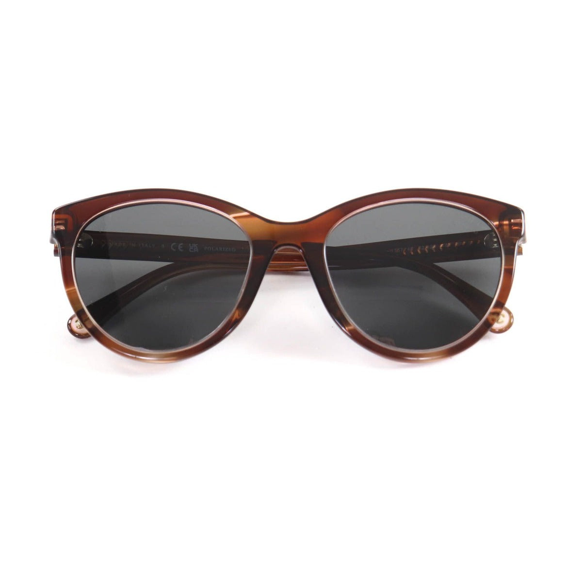 Chanel CC Logo Sunglasses Eyewear Clear Brown 52 20 140